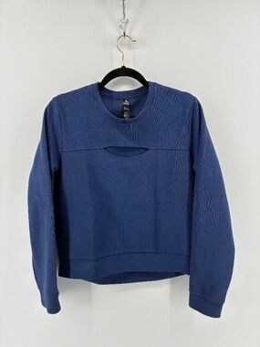 adidas Navy Blue Crew Neck Sweater